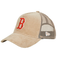 Accessoires Schirmmütze New-Era MLB CORD TRUCKER BOSTON RED SOX Beige / Rot