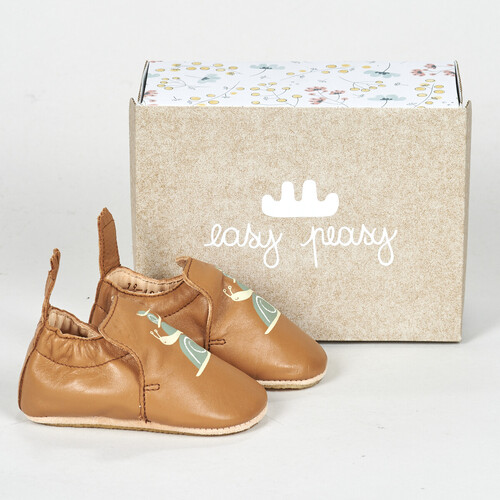 Schuhe Kinder Ballerinas Easy Peasy MY BLUBLU Braun,