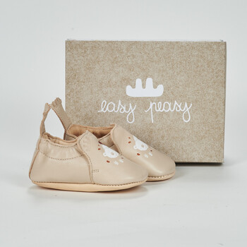 Schuhe Kinder Hausschuhe Easy Peasy MY BLUMOO Beige