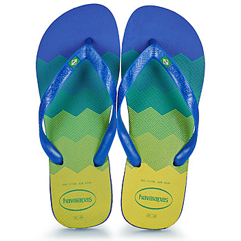 Schuhe Herren Zehensandalen Havaianas BRASIL FRESH Blau