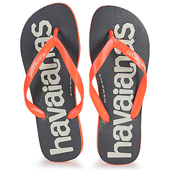 Schuhe Herren Zehensandalen Havaianas LOGOMANIA II Orange