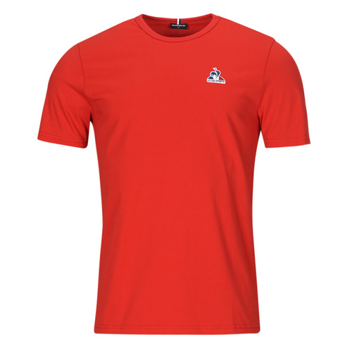 Kleidung Herren T-Shirts Le Coq Sportif ESS Tee SS N°1 M Rot