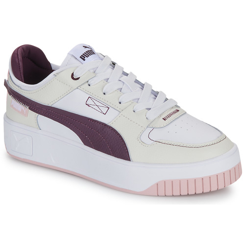 Schuhe Damen Sneaker Low Puma Carina Street VTG Beige