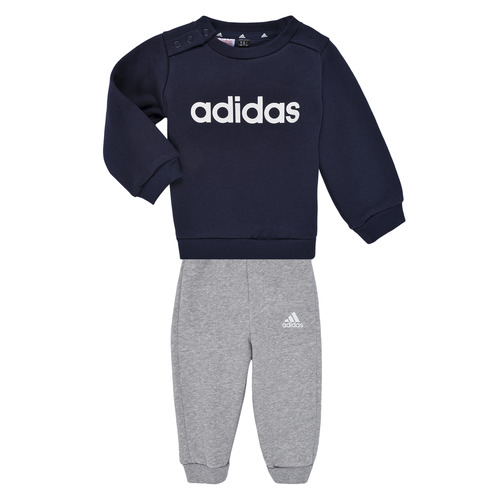 Kleidung Kinder Kleider & Outfits Adidas Sportswear Essentials Lineage Jogger Set Marineblau / Weiß