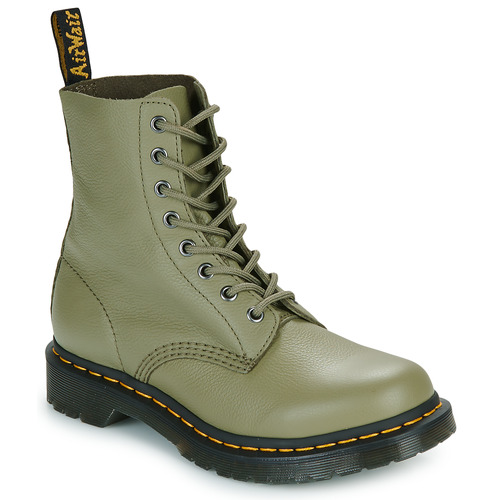 Schuhe Damen Boots Dr. Martens 1460 Pascal Muted Olive Virginia Khaki