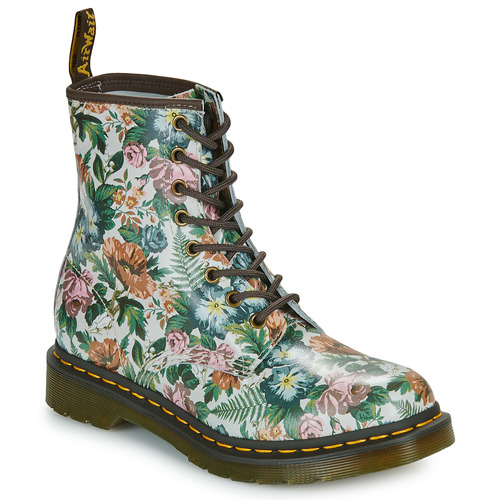 Chaussures Femme Boots Dr. Martens 1460 W Multi Floral Garden Print Backhand 