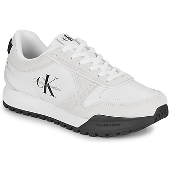 Schuhe Herren Sneaker Low Calvin Klein Jeans TOOTHY RUNNER IRREGULARLINES Weiß