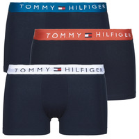 Unterwäsche Herren Boxer Tommy Hilfiger 3P WB TRUNK X3 Marineblau