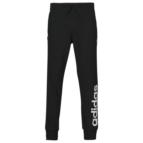 Kleidung Herren Jogginghosen Adidas Sportswear Essentials French Terry Tapered Cuff Logo Joggers Weiß