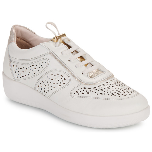 Schuhe Damen Sneaker Low Stonefly PASEO IV 28 NAPPA LTH Weiß