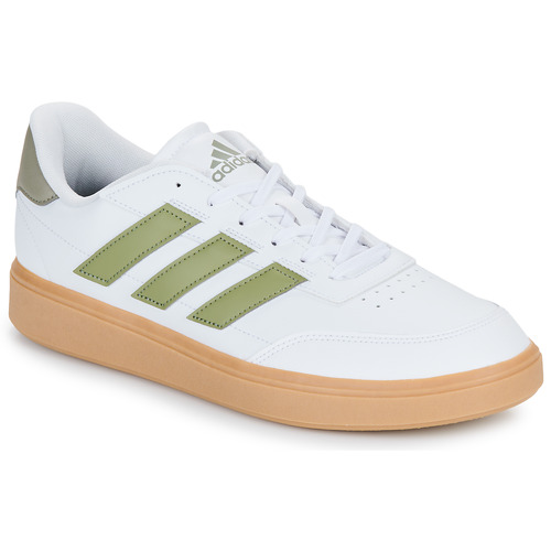 Schuhe Herren Sneaker Low Adidas Sportswear COURTBLOCK Weiß / Khaki