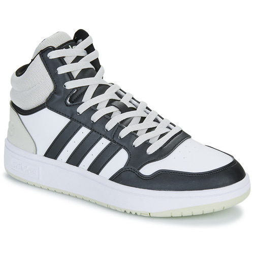 Schuhe Herren Sneaker High Adidas Sportswear HOOPS 3.0 MID Weiß