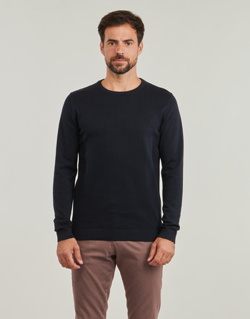 Kleidung Herren Pullover Jack & Jones JJEBASIC Marineblau