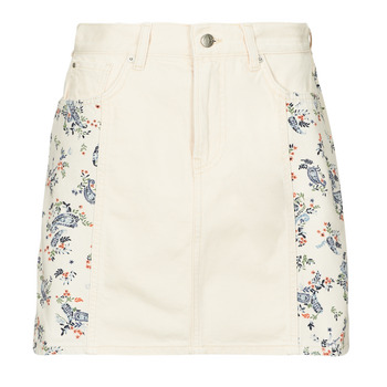 Kleidung Damen Röcke Pepe jeans MINI SKIRT HW PAISLEY Beige