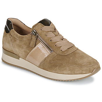 Schuhe Damen Sneaker Low Gabor 53420 Beige