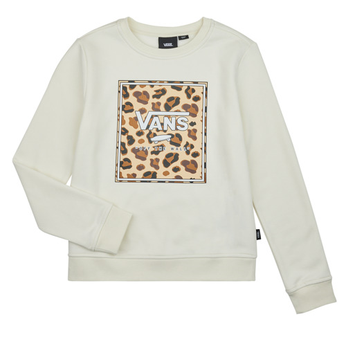 Kleidung Mädchen Sweatshirts Vans GR FELIDAE BOXED CREW Weiß