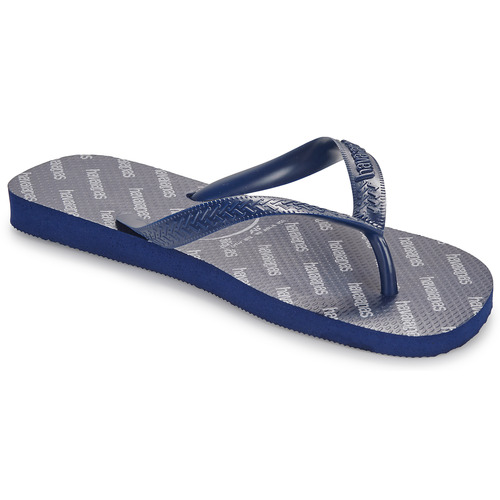 Schuhe Zehensandalen Havaianas LOGOMANIA ESSENTIAL Marineblau