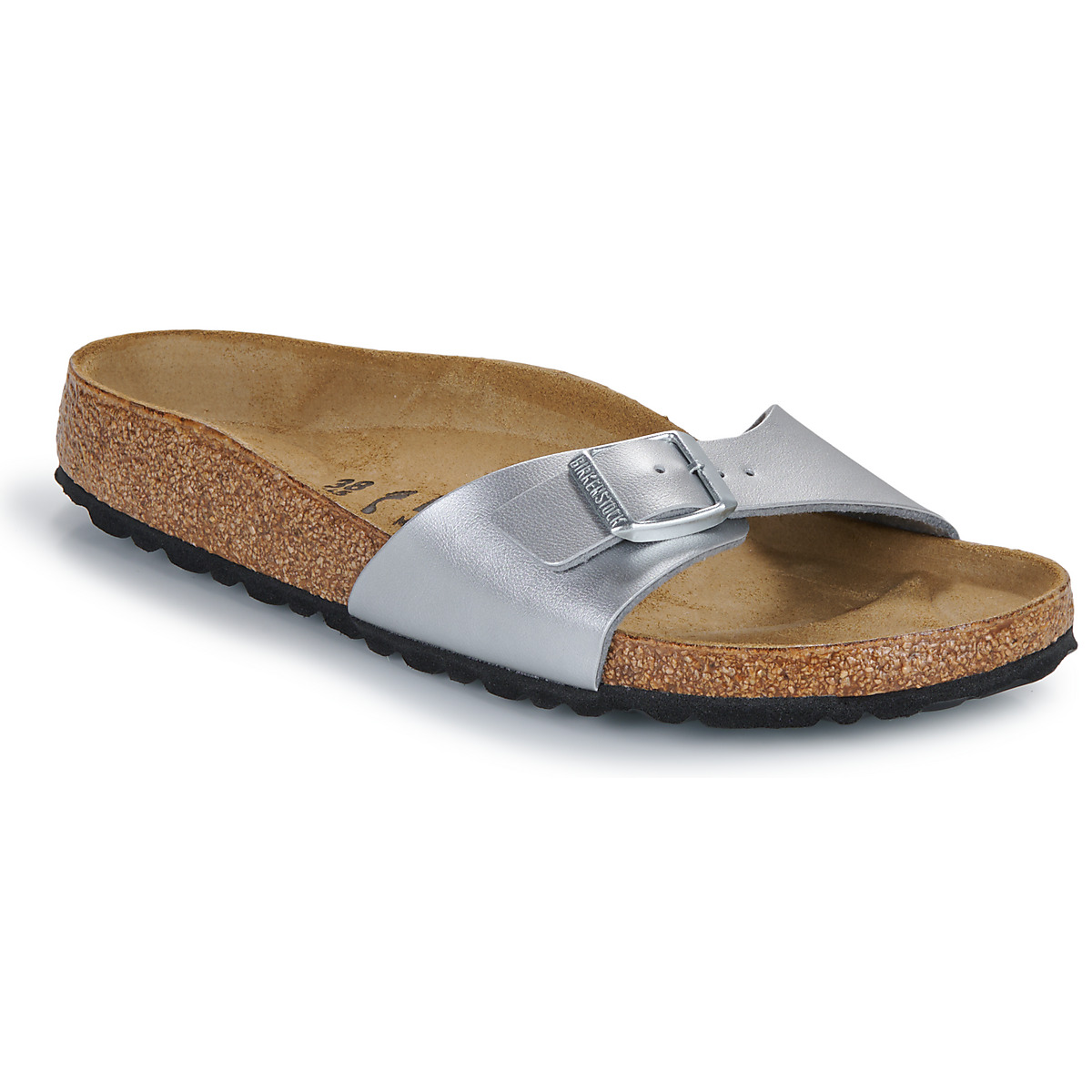 Scarpe Donna Ciabatte Birkenstock MADRID Argento