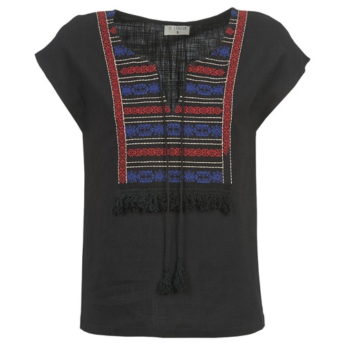 Kleidung Damen Tops / Blusen Betty London ETROBOLE Schwarz