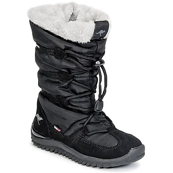 Scarpe Bambina Stivali da neve Kangaroos PUFFY III JUNIOR Nero