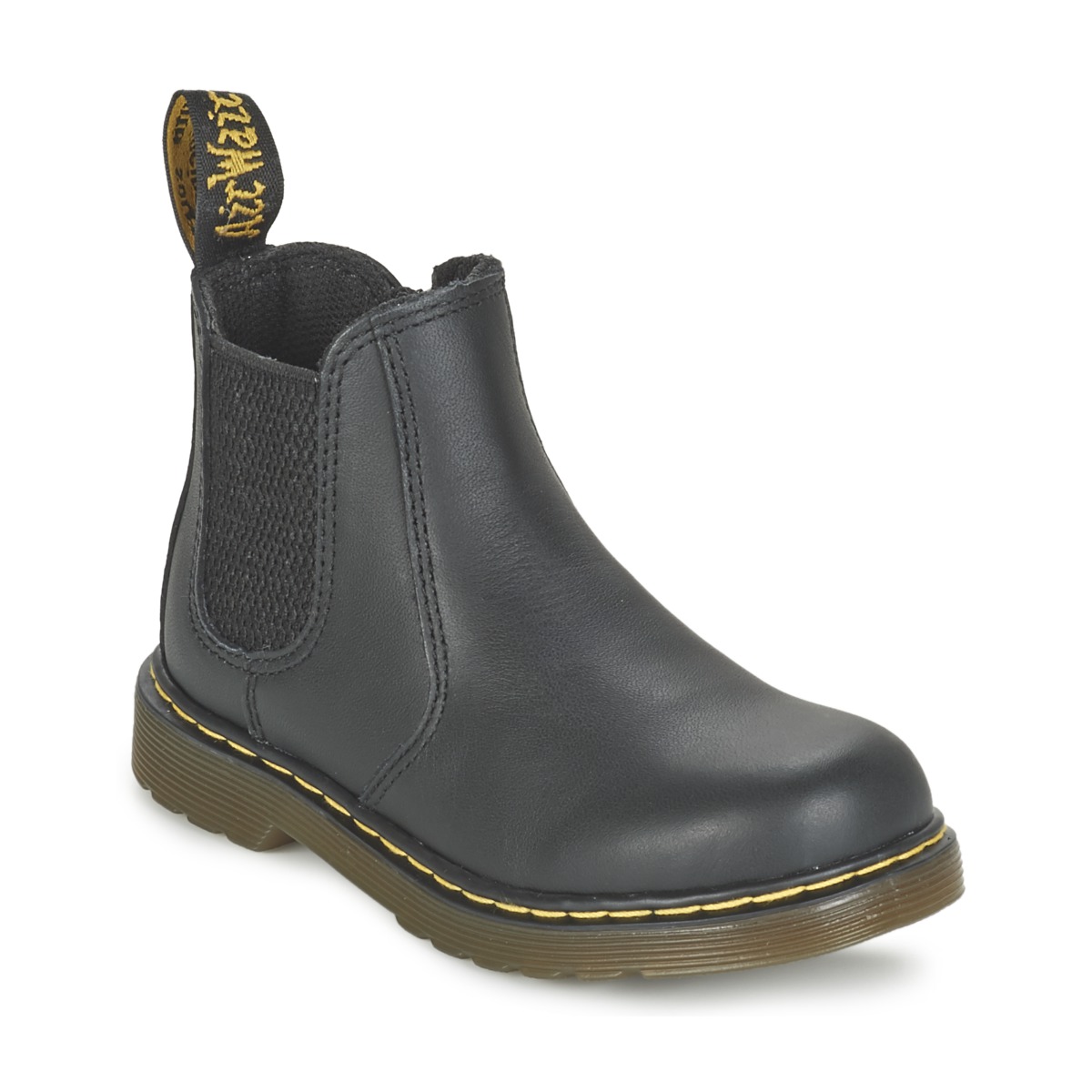 Scarpe Unisex bambino Stivaletti Dr. Martens 2976 Chelsea Junior Nero