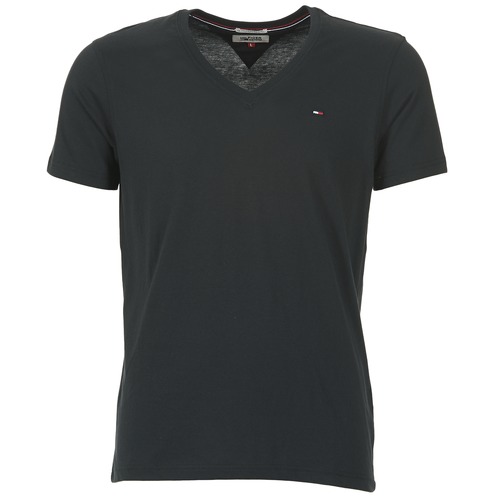 Vêtements Homme T-shirts manches courtes Tommy Jeans MALATO Noir