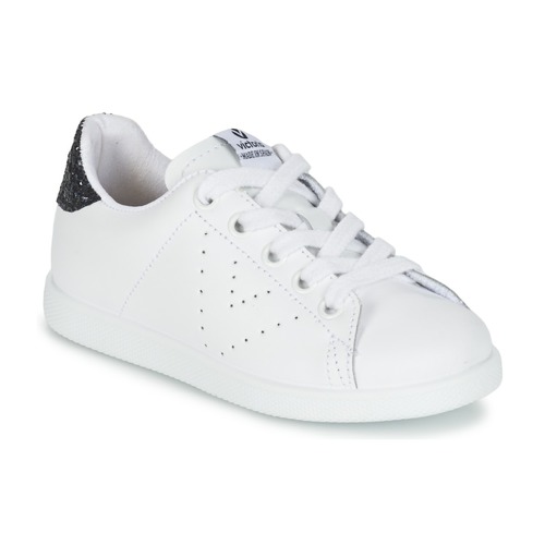 Scarpe Bambina Sneakers basse Victoria DEPORTIVO BASKET PIEL KID Bianco