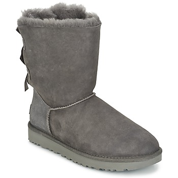 Schuhe Damen Boots UGG BAILEY BOW II Grau