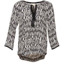 Vêtements Femme Tops / Blouses Stella Forest BTU010 Ecru / Noir