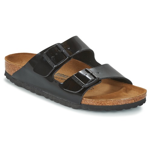 Schuhe Damen Pantoffel Birkenstock ARIZONA Schwarz