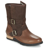 Chaussures Femme Boots Sorel SOREL MAJOR MOTO Tabac