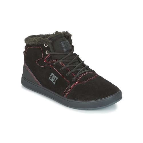 Chaussures Enfant Baskets montantes DC Shoes CRISIS HIGH WNT Noir / Rouge / Blanc