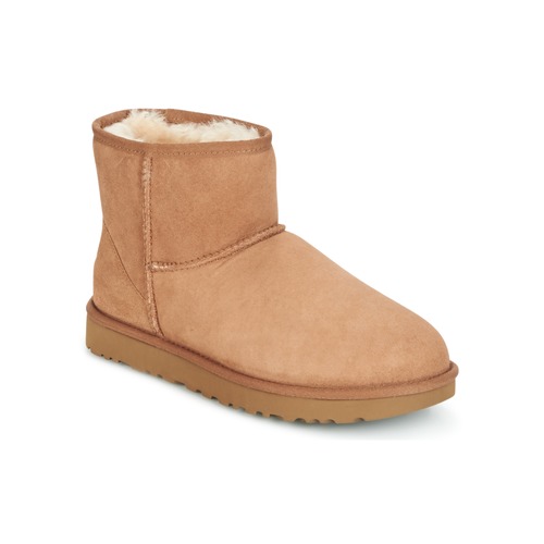 Schuhe Damen Boots UGG CLASSIC MINI II Kamel