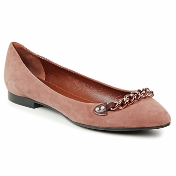 Schuhe Damen Ballerinas Marc Jacobs CHAIN BABIES Braun,