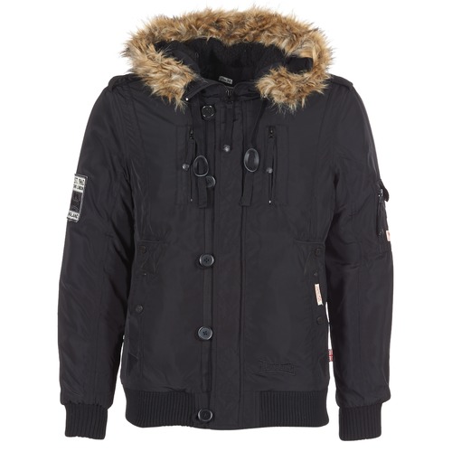 Vêtements Homme Doudounes Lonsdale JARRETH Noir