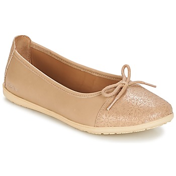 Schuhe Mädchen Ballerinas Kickers EDANA Beige