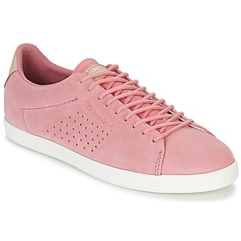 Schuhe Damen Sneaker Low Le Coq Sportif CHARLINE SUEDE Rose