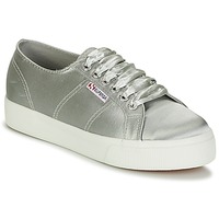 Scarpe Donna Sneakers basse Superga 2730 SATIN W Grigio