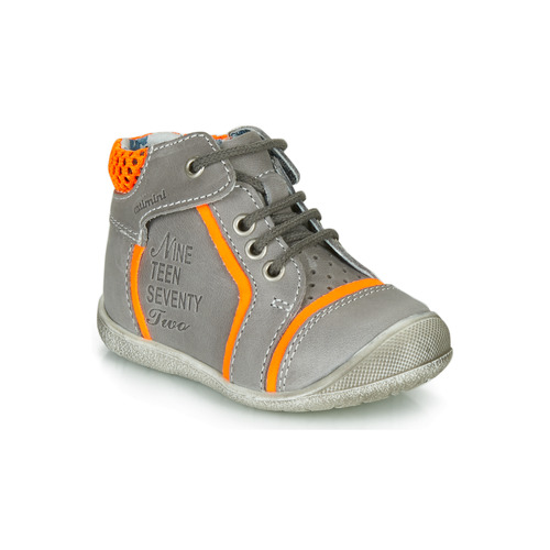 Schuhe Jungen Boots Catimini SEREVAL Grau / Orange