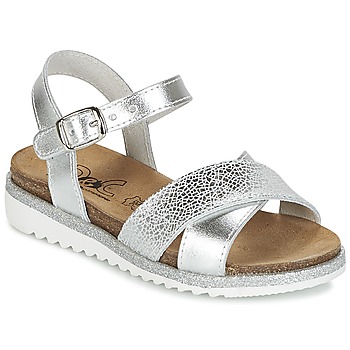 Scarpe Bambina Sandali Citrouille et Compagnie GAUFRETTE Argento