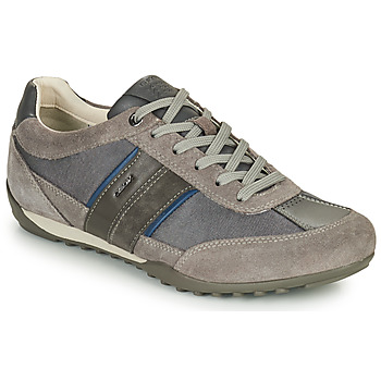 Schuhe Herren Sneaker Low Geox U WELLS C Grau