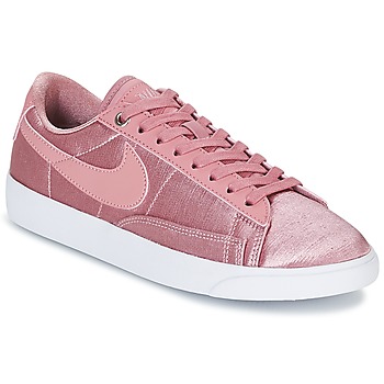 Chaussures Femme Baskets basses Nike BLAZER LOW SE W Rose