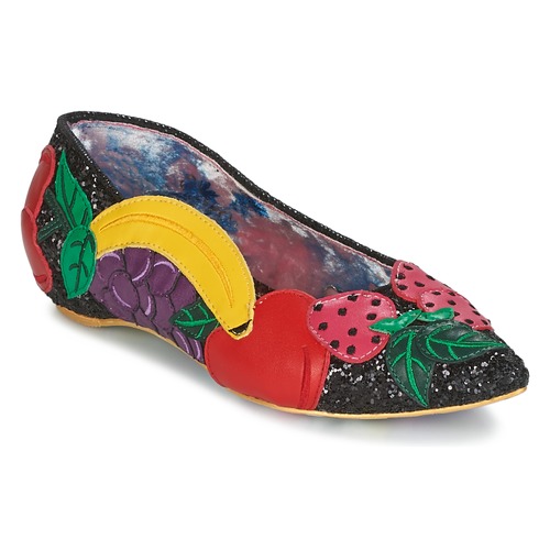 Schuhe Damen Ballerinas Irregular Choice BANANA BOAT Schwarz