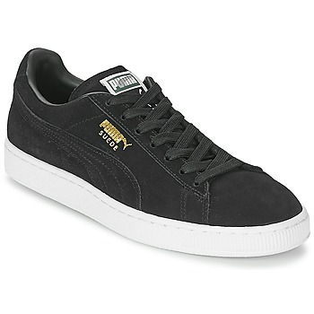 Schuhe Sneaker Low Puma SUEDE CLASSIC Schwarz