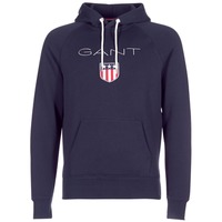 Abbigliamento Uomo Felpe Gant GANT SHIELD SWEAT HOODIE Marine