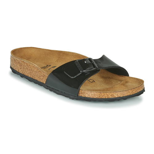 Scarpe Donna Ciabatte Birkenstock MADRID Nero / Verni