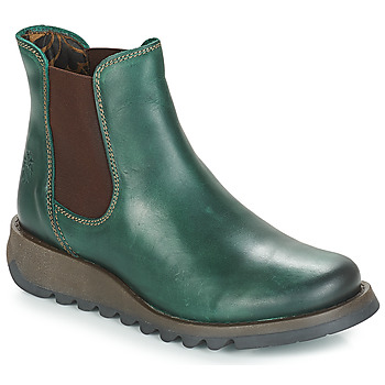 Chaussures Femme Boots Fly London SALV PETROL -GREEN