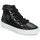 Schuhe Damen Sneaker High Pataugas Zally Schwarz