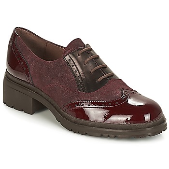 Chaussures Femme Derbies Wonders NAPHYA Bordeaux