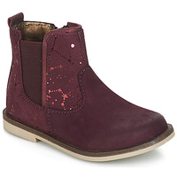 Schuhe Mädchen Boots Kickers MOON Bordeaux